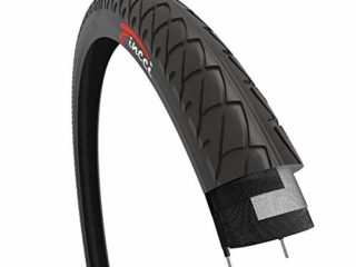 Fincci Cubierta 26 x 2.125 Pulgadas Neumaticos 54-559 Slick Cubiertas para Carretera MTB Montaña Hibrida Bici Bicicleta Rodillo Neumatico 26x2.125