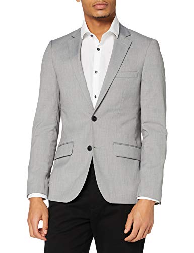 find. Traje de Vestir de Corte Entallado Hombre, Gris (Light Grey), 56R, Label: 46R