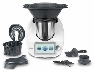 Finoo Thermomix TM6, Acero Inoxidable, Blanco