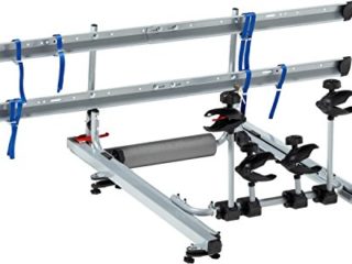 Fischer 18092 Portabicicletas para Techo de automóvil, Capacidad de 2 Bicicletas