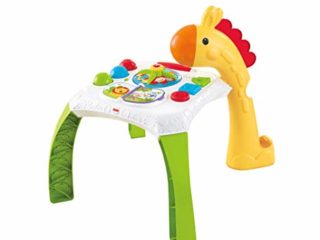 Fisher-Price - Mesa de actividades jirafita Juguetes bebés +6 meses (Mattel CCP66)