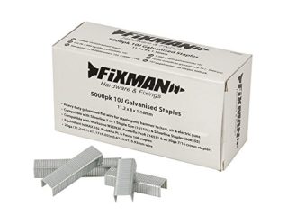 Fixman 470282 10J- Grapas galvanizadas (11,2 x 8 x 1,16 mm, 5000 unidades)