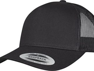 FLEXFIT Gorra Trucker Clásica, Gorra de Béisbol con 5 Paneles y Malla en la Parte Trasera, Ajustable y Cierre de Plástico, Gorra para la Cabeza, Unisex