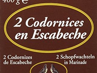 Félix Soto, Conserva de carne de pollo (Codornices en Escabeche) - 4 de 400 gr. (Total 1600 gr.)