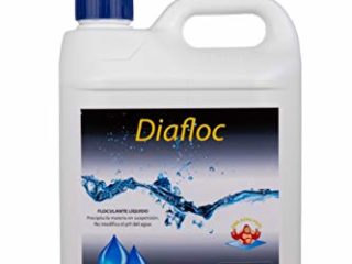 Floculante líquido Concentrado para Piscinas DIAFLOC - CLARIFICA EL Agua TURBIA - 5 litros