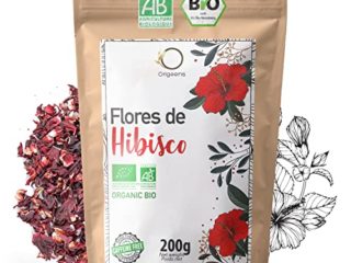 Flor de Jamaica BIO 200g | Flor de Hibisco Ecológico por Te Frio, Agua de Jamaica, Infusion | Te de Hibisco organico por Dieta Detox Drenante