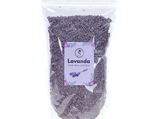 Flor de Lavanda Seca a Granel 100% Naturales y Aromáticas para Decorar, o elaborar ambientador, Aceite Esencial, jabón y cosméticos (250g)