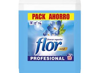 Flor - Suavizante para la ropa profesional, aroma azul - 220 dosis