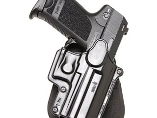 Fobus Roto Holster RH Paddle hk1rp H & K Compact & USP 9 mm/40 y 45, tamaño Completo 9 mm/40/S & W Sigma Series 9/40 VE/E/G/FN49 Ruger SR9/Taurus Millenium .40 (Pro Modelos consulte a SP11B)