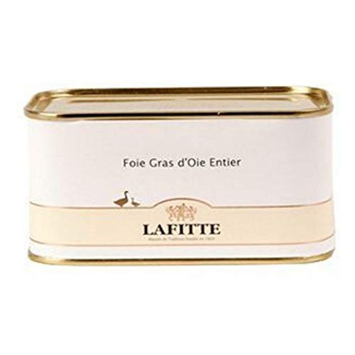 Foie Gras de Oca Lafitte Entero - Peso 130 gramos, sin conservantes ni aditivos. Disfruta del auténtico sabor de foie de oca