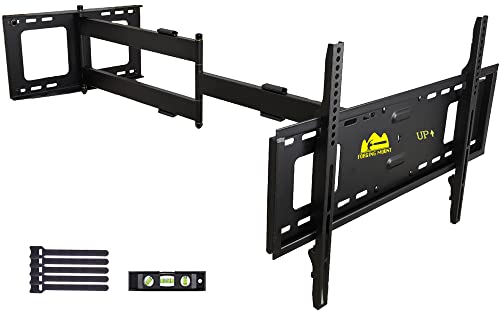 FORGING Mount - Soporte de Pared para TV de 1060 mm de Alcance Extra Largo con Brazo articulado de Movimiento Completo para televisores Planos de 37 a 80 Pulgadas,Peso de 50 kg, VESA 600x400 mm