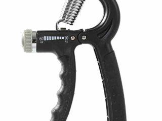 Fortalecedores de Mano Ejercitador de Agarre de Mano Ajustable (10-60 kg) para Exprimidor de Mano Ejercicio de Agarre de Antebrazo para Hombres, Mujeres, Personas Mayores, Adolescentes
