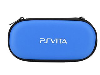 Fosa Funda impermeable para Sony PS Vita/auriculares, color azul