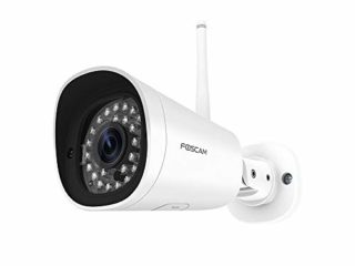 Foscam FI9902P 2MP Cámara Bala IP WiFi Vigilancia, AI Detección Humana, visión Nocturna, Compatible con Alexa (P2P, 1080p, ONVIF)