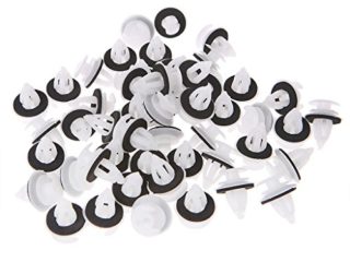 Freshsell 50 unids/bolsa panel de puerta clips con anillo de sello para BMW E34 E36 E38 E39 E46 M3 M5 Z3 X5