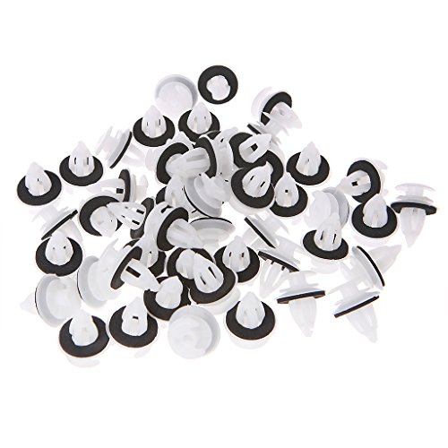 Freshsell 50 unids/bolsa panel de puerta clips con anillo de sello para BMW E34 E36 E38 E39 E46 M3 M5 Z3 X5