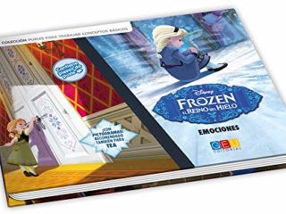 Frozen. El reino del hielo - Libro juego / Editorial GEU/ A partir de 6 años/ Trabaja las emociones / Identifica expresiones corporales / Incluye pictogramas