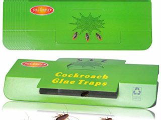Fullsexy 20 Piezas de Trampas para Cucarachas, Trampa Pegajosa Colector de Cucarachas para Cocina y Sala