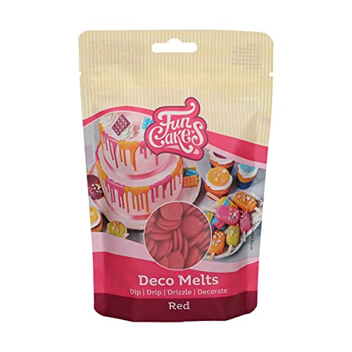 FunCakes Deco Melts Rojo - AZO Free 250 g