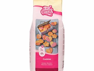 FunCakes Preparado para Galletas: Crujientes y Fáciles de Usar, Perfectas para Decorar con Fondant o Glasa Real, También Adecuadas Como Masa para Tartas, Halal. 1 Kg. 1000 g
