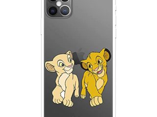 Funda para iPhone 13 Oficial de Disney Simba y Nala Mirada Complice - El Rey León. Elige el diseño Que más te guste para tu iPhone 13.