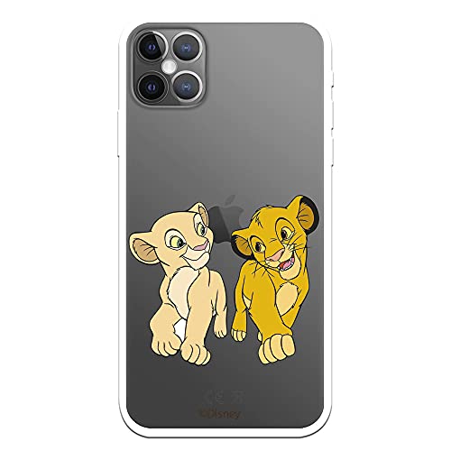 Funda para iPhone 13 Oficial de Disney Simba y Nala Mirada Complice - El Rey León. Elige el diseño Que más te guste para tu iPhone 13.