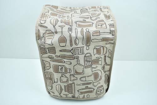 Funda Protectora Antimanchas para THERMOMIX TM6 TM5 TM31. Modelo MENAJE