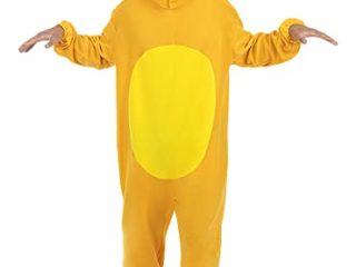 Funidelia | Disfraz de Pollito para hombre ▶ Animales, Gallina, Pollo, Gallo - Disfraz para adultos y divertidos accesorios para Fiestas, Carnaval y Halloween - Talla M-L - Amarillo