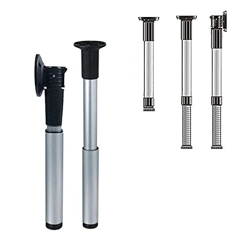 Furniture legs Pata de Mesa Plegable Regulable en Altura Patas de Muebles Telescópica Abatible Pie Extensible para Barra de Desayuno y Encimera 1 Pieza
