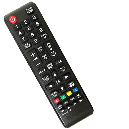 FYCJI Reemplace Mando a Distancia Samsung AA59-00741A- No se Requiere Configuración de Adecuado para la mayoría de Mando TV Samsung Smart