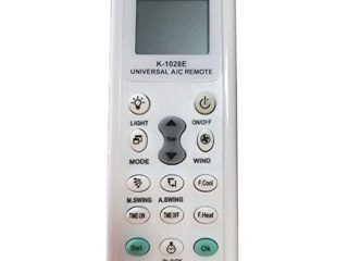 FYCJI Universal Mando Aire Acondicionado Control Remoto K1028E 1000 en 1 Mando Universal Aire Acondicionado Compatible con Varias Marcas- con Linterna LED con función de búsqueda automática