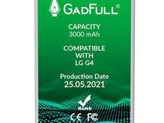 GadFull Batería de reemplazo para LG G4 | 2020 Fecha de producción | Corresponde al Original BL-51YF | Compatible con LG G4 | G4 Dual Sim | G4 Stylus | H815 | H818P | H635