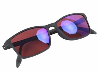 Gafas de corrección de daltonismo Estilo de marco completo Gafas de daltonismo rojo-verde Mejoran la capacidad de resolución del color Gafas unisex con estuche de almacenamiento para hombres y mujeres