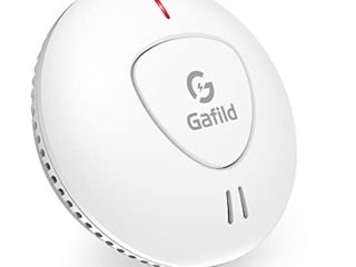 Gafild Detector de Humo, Detector de Alarma de Humo con 10 Años de Duración de Batería con Gran Botón, Alarma de Humo con Sensor Fotoeléctrico Certificada TÜV EN14604