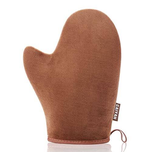 GAIYAH Guante Autobronceador - Actualizar Self Tan Mitt Aplicador, Autobronceadores Guante de Los mitones, Aplicador de Manopla Autobronceador, Autobronceador Corporal Sin Sol