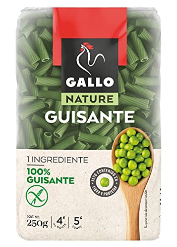 Gallo Nature Pasta Macarrón Guisante, 250g