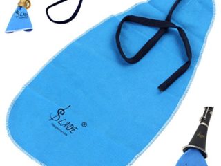 Gamuza de limpieza OriGlam para limpiar la cabeza o el cuerpo de instrumentos como flautas, oboes, clarinetes y saxofones