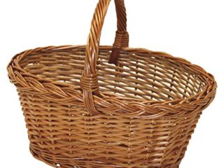 Garden Friend c1550200, Cesta de Mimbre Spaccato de Setas