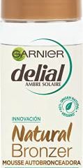 Garnier Delial Natural Bronzer Mousse Autobronceadora con Agua de Coco Hidratante - 200 ml