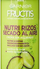 Garnier Fructis Nutri Rizos Secado al Aire Crema Sin Aclarado para Pelo Rizado u Ondulado – 400 ml