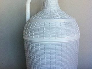 Garrafon cristal funda plastica blanca 5 Lt