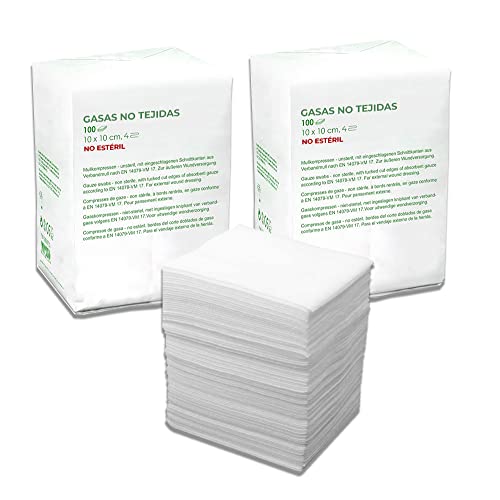 Gasas No Esteril TNT Pg 10 x 10 30 g 4 C Ad-Caja 200 u