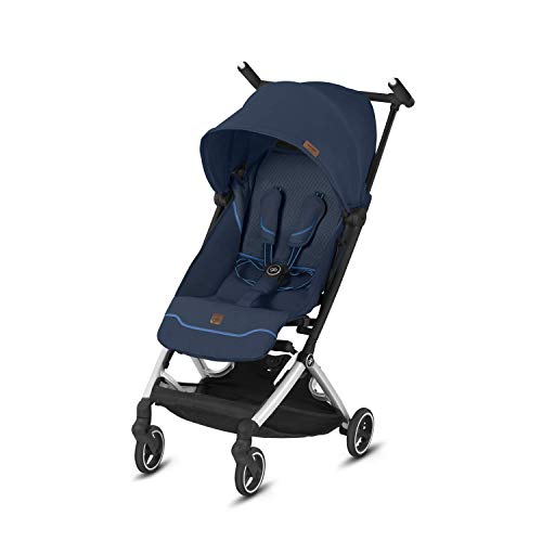 Gb Gold, Silla de paseo ligera y compacta, Pockit+ All-City, Azul (Night Blue)