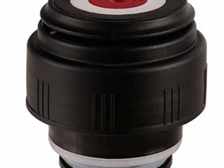 GCDN - Tapón para botellas, 5,2 cm de diámetro, protector de enchufe deportivo, ventosa, aislante para viajes, techo exterior, accesorios, pistón, tapa, bola (negro mate), As Picture Show, mattschwarz