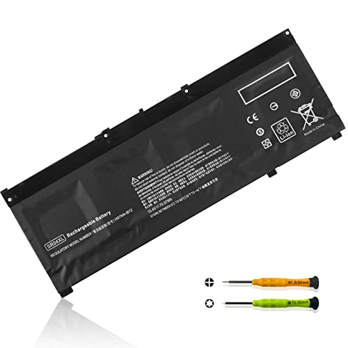 GDORUN SR04XL atería para HP Omen 2018 15-CE CE054NA CE000 CE017NA CE013NA CE001NA 15-DC DC0001NG DC1018TX DC0090TX Pavilion Power 15-CB CB003NA CB004NA CB000 CB000NG CB045WM CB052TX 15-CX000