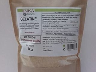Gelatina granulada grado profesional, sabor neutro - 1kg