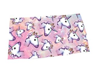 Giddah Cute Mode Kawaii - Toalla de microfibra para baño o playa, secado rápido, 70 x 140 cm, color rosa