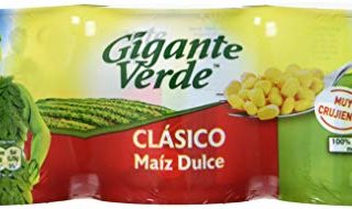 Gigante Verde Clásico Maíz Dulce, 3 x 160g