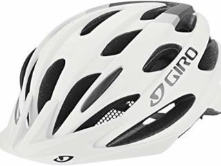 Giro Revel Casco de Bicicleta, Unisex, Mat White/Grey 17, Talla única