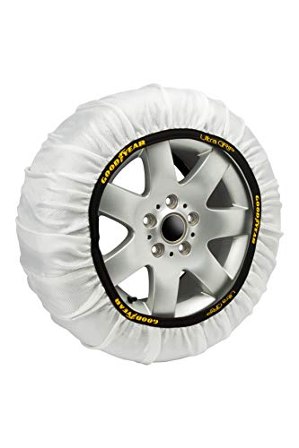 Goodyear GOD8011 Cadenas Textile de Nieve, Blanco, Talla M
